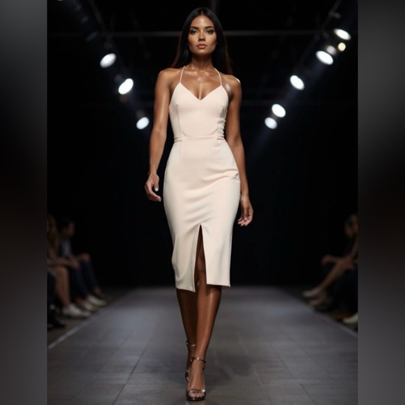 ROLAND MOURET Cannock Stappy Dress - Picture 15 of 15